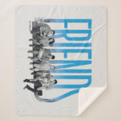 FRIENDS™ | De bende Sherpa Deken (Voorkant)