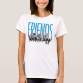 FRIENDS™ | De bende T-shirt (Voorkant)
