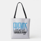 FRIENDS™ | De bende Tote Bag (Achterkant)