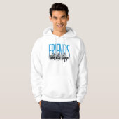 FRIENDS™ | De club Hoodie (Voorkant volledig)