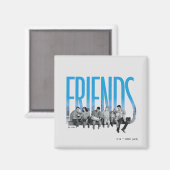 FRIENDS™ | De club Magneet (Voorkant / Achterkant)