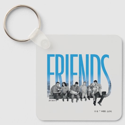 FRIENDS™ | De club Sleutelhanger (Voorkant)
