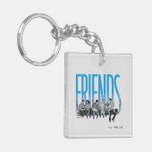 FRIENDS™ | De club Sleutelhanger (Voorkant Links)