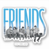 FRIENDS™ | De club Sticker (Voorkant)