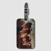 FRIENDS™ | De gang op de Balcony Bagagelabel (Voorkant (verticaal))