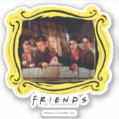 FRIENDS™ | De gang op de Balcony Sticker (Voorkant)