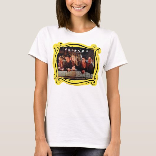 FRIENDS™ | De gang op de Balcony T-shirt (Voorkant)