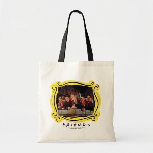 FRIENDS™ | De gang op de Balcony Tote Bag (Voorkant)