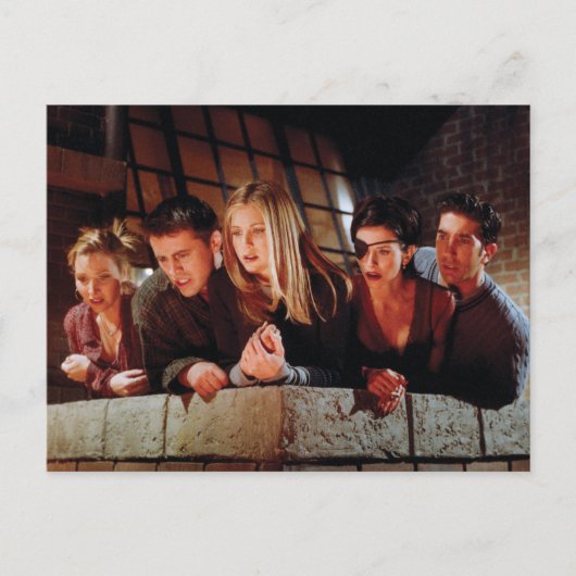 FRIENDS™ | De gang op de Balcony Uitnodiging Briefkaart (Voorkant)