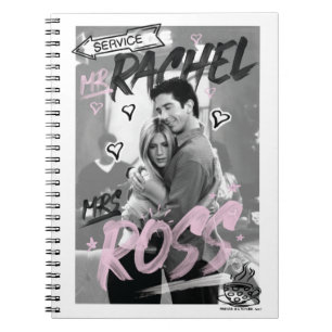 FRIENDS™   de heer Rachel & mevrouw Ross Notitieboek