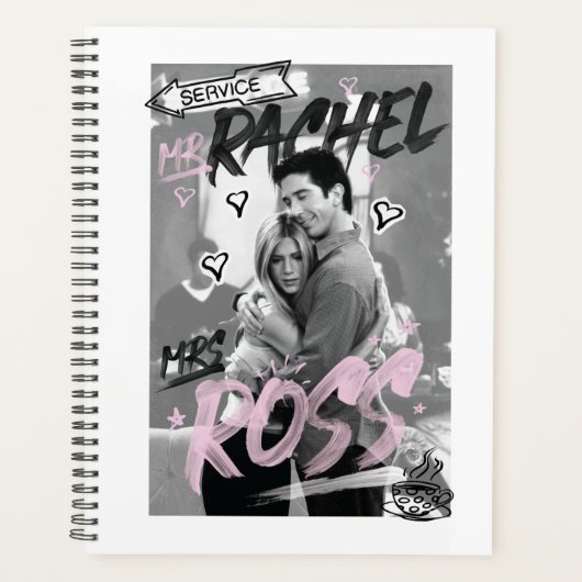 FRIENDS™ | de heer Rachel & mevrouw Ross Planner (Voorkant)