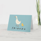 FRIENDS™ | De kuiken en de eenden Kaart (Voorkant)