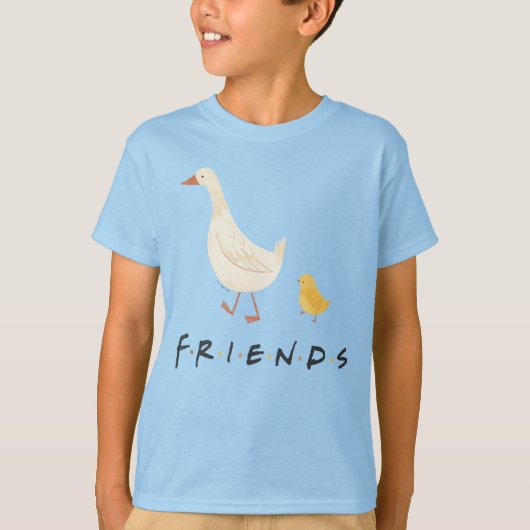 FRIENDS™ | De kuiken en de eenden T-shirt (Voorkant)