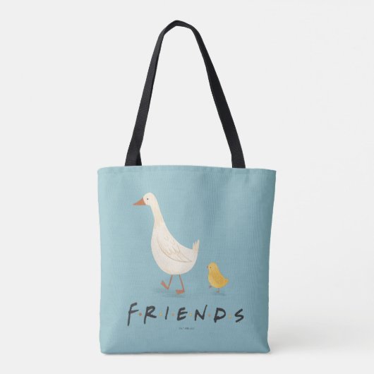 FRIENDS™ | De kuiken en de eenden Tote Bag (Achterkant)
