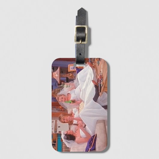 FRIENDS™ | De meisjes in huwelijksjurken Bagagelabel (Voorkant (verticaal))