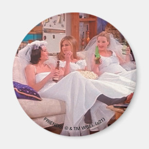 FRIENDS™   De Meisjes in Trouwjurken Magneet