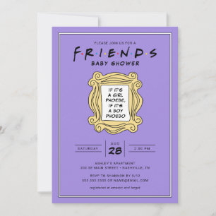 FRIENDS™ De met de uitnodiging tot het Baby show