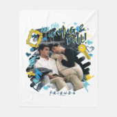FRIENDS™ | De Oude Knuffel & Rol Fleece Deken (Voorkant)