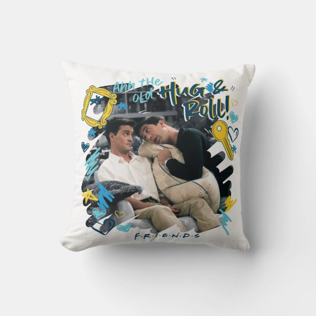 FRIENDS™ | De Oude Knuffel & Rol Kussen (Voorkant)