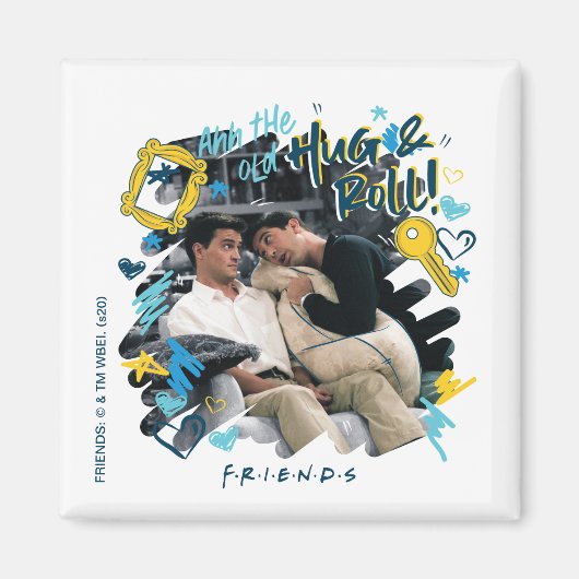 FRIENDS™ | De Oude Knuffel & Rol Magneet (Voorkant)