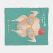 FRIENDS™ | De overeenkomst met Turkije Fleece Deken (Voorkant (Horizontaal))