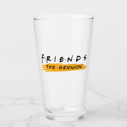 FRIENDS™ De Reünie Glas (Voorkant)