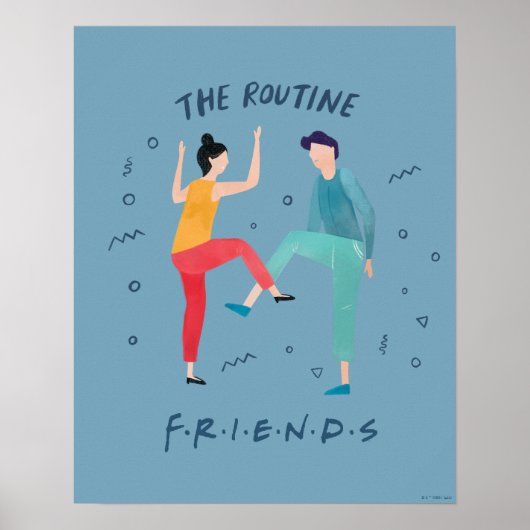 FRIENDS™ | De Routine Poster (Voorkant)