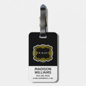 FRIENDS™ De televisieserie Bagagelabel (Achterkant verticaal)