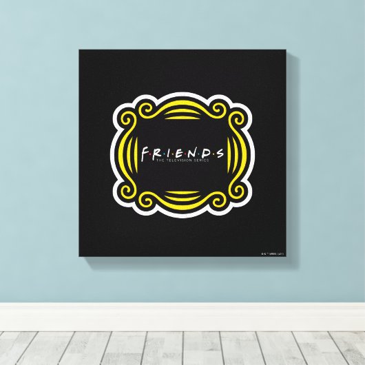 FRIENDS™ De televisieserie Canvas Afdruk (Insitu (Houten vloer))