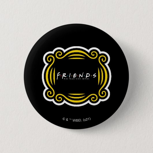 FRIENDS™ De televisieserie Ronde Button 5,7 Cm (Voorkant)