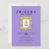 FRIENDS™ | De uitnodiging voor de babyborrel (Voorkant)