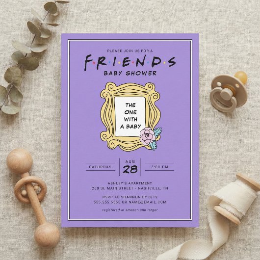FRIENDS™ | De uitnodiging voor de babyborrel