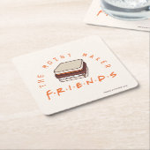 FRIENDS™ | De vochtige maker Kartonnen Onderzetters (Schuin)