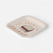 FRIENDS™ | De vochtige maker Papieren Bordje (Gebogen)