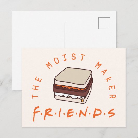 FRIENDS™ | De vochtige maker Uitnodiging Briefkaart (Voorkant / Achterkant)