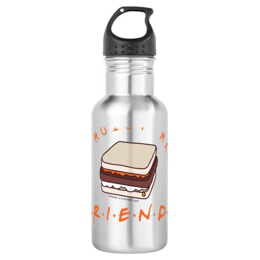 FRIENDS™ | De vochtige maker Waterfles (Voorkant)