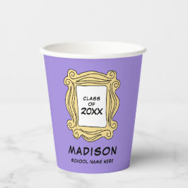 FRIENDS™ Die met het Afstuderen Papieren Bekers