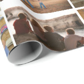 Friends DIY 6 fotocollage modern BFF Cadeaupapier (Rol Hoek)