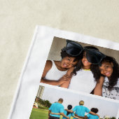 Friends DIY 6 fotocollage witte reünie Strandlaken (In situ)