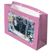 FRIENDS™ | Doelstellingen van vriendschap Groot Cadeauzakje (Achterkant Gekanteld)