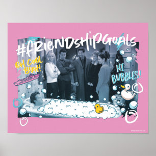 FRIENDS™   Doelstellingen van vriendschap Poster