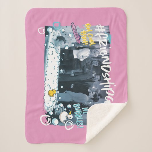 FRIENDS™ | Doelstellingen van vriendschap Sherpa Deken (Voorkant)