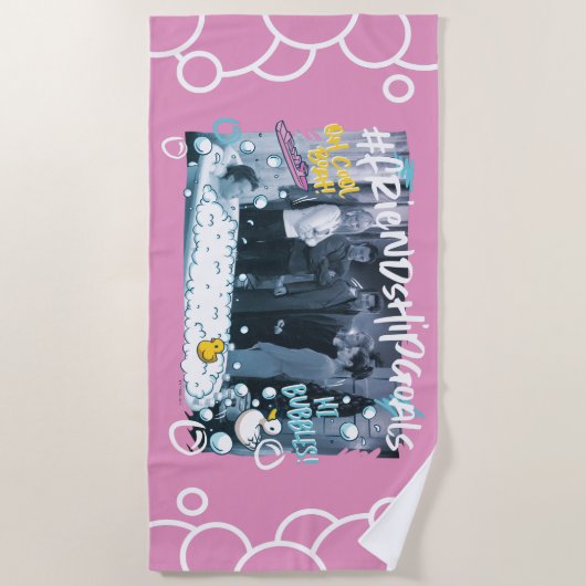 FRIENDS™ | Doelstellingen van vriendschap Strandlaken (Voorkant)