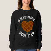 Friends Don`t Lie  Waffle Trui (Voorkant)