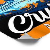 Friends Don't Cruise Alone Funny Cruising Ship Mat Poster (Hoek)