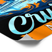 Friends Don't Cruise Alone Funny Cruising Ship Mat Poster (Hoek)