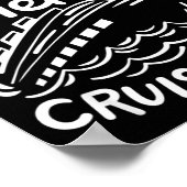 Friends Don't Let Friends Cruise Alone Cruise Ship Poster (Hoek)