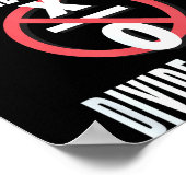 Friends Don't Let Friends Divide By Zero  Poster (Hoek)