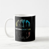 Friends Don't Lie Gift Fandom For Kids Mens Women  Koffiemok (Links)