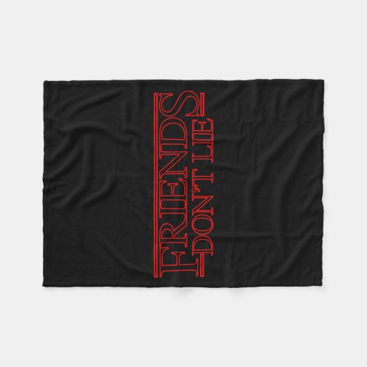 Friends Don't Lie Ide Down  Fleece Deken (Voorkant (Horizontaal))